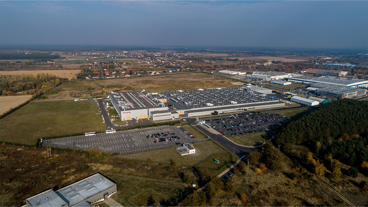 Toyota Motor Manufacturing Poland Sp.zo.o. in Jelcz-Laskowice.